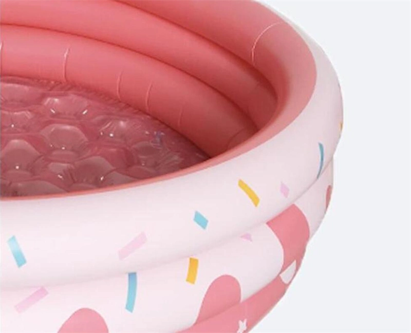 Round Donut Inflatable Pool Children PVC Swimming Pool