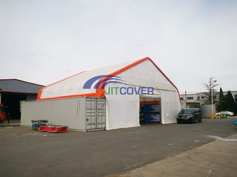 Shipping Container Steel Roof PVC Canopy Awing Tent (JIT-5040C)