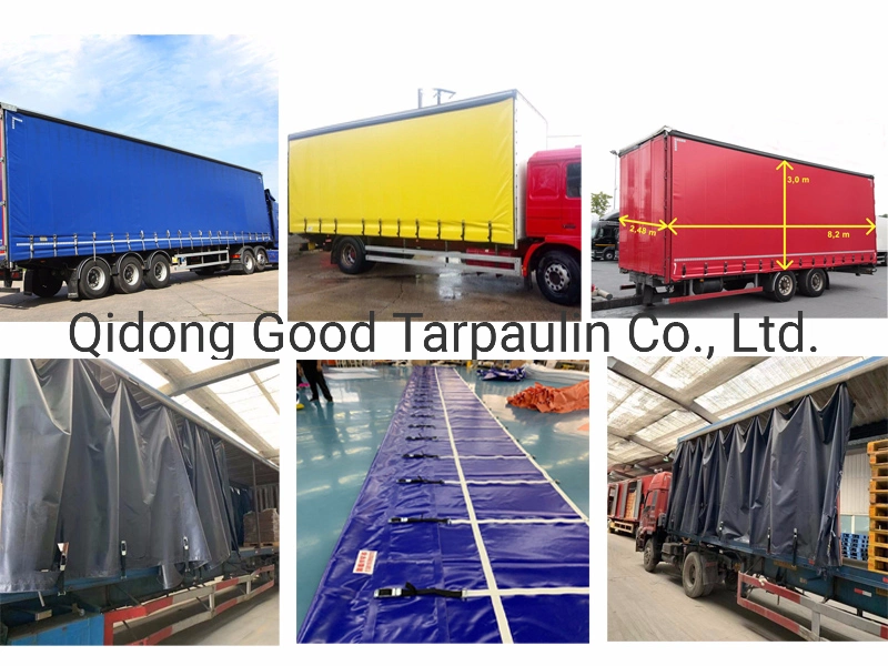 900GSM PVC Knife Coated Tarpaulin for Truck Side Curtain