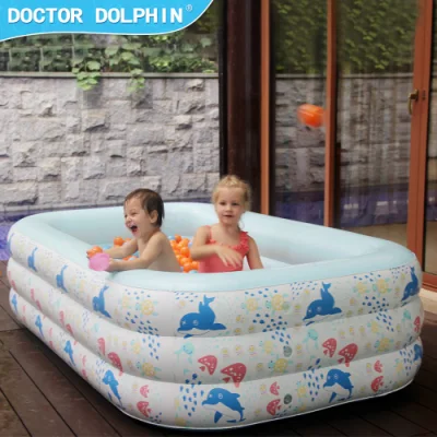 Aufblasbares Baby-Schwimmbecken aus PVC für Erwachsene und Kinder mit Dachwasserspielen zum Verkauf