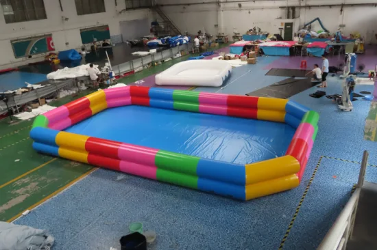 6X6m aufblasbarer Pool aus PVC in kommerzieller Qualität zum Verkauf