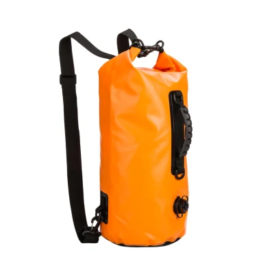 Faltbarer, trockener Rucksack, hochwertiger, großer wasserdichter PVC-Mode-Nylon-Buchstaben-Innenrahmen